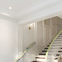 Plaster Cornice Install in Private Residence